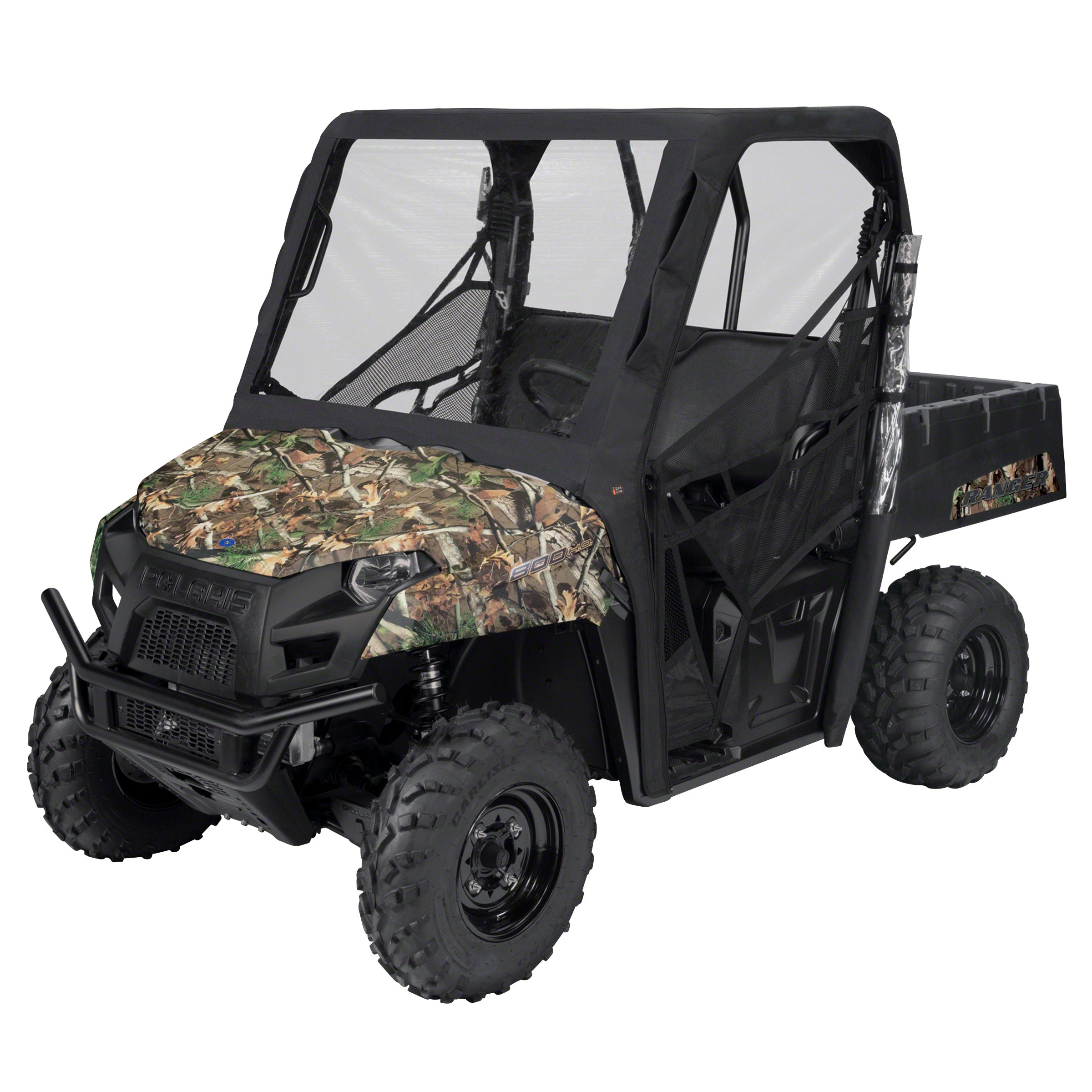 UTV_Enclosure_Black_DoorRollUp