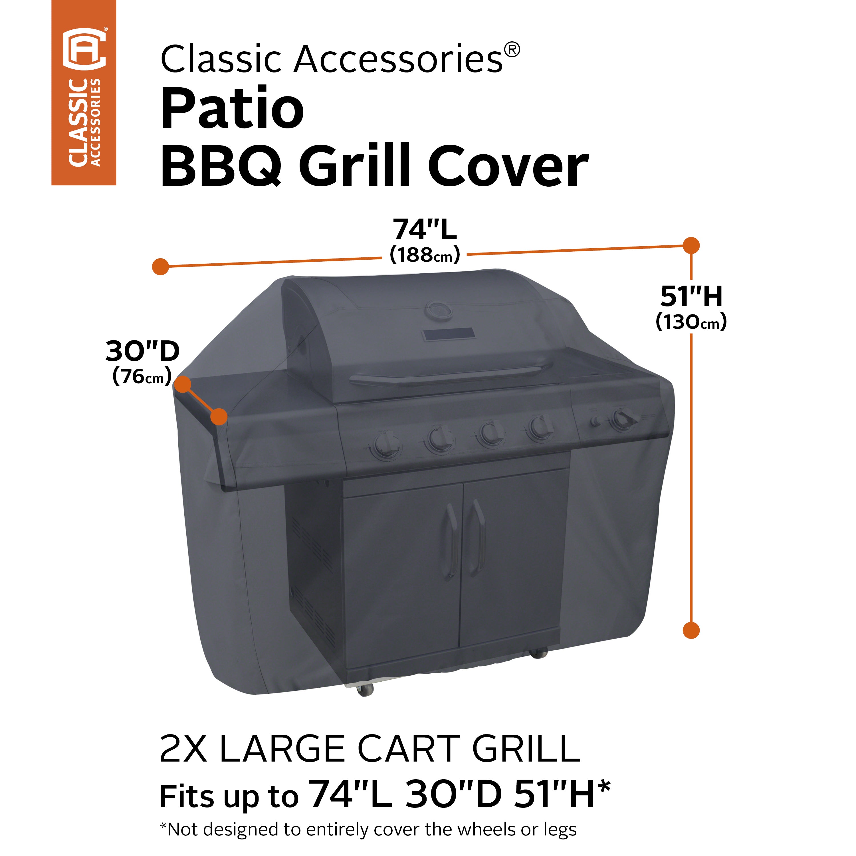 Water-Resistant BBQ Grill Cover