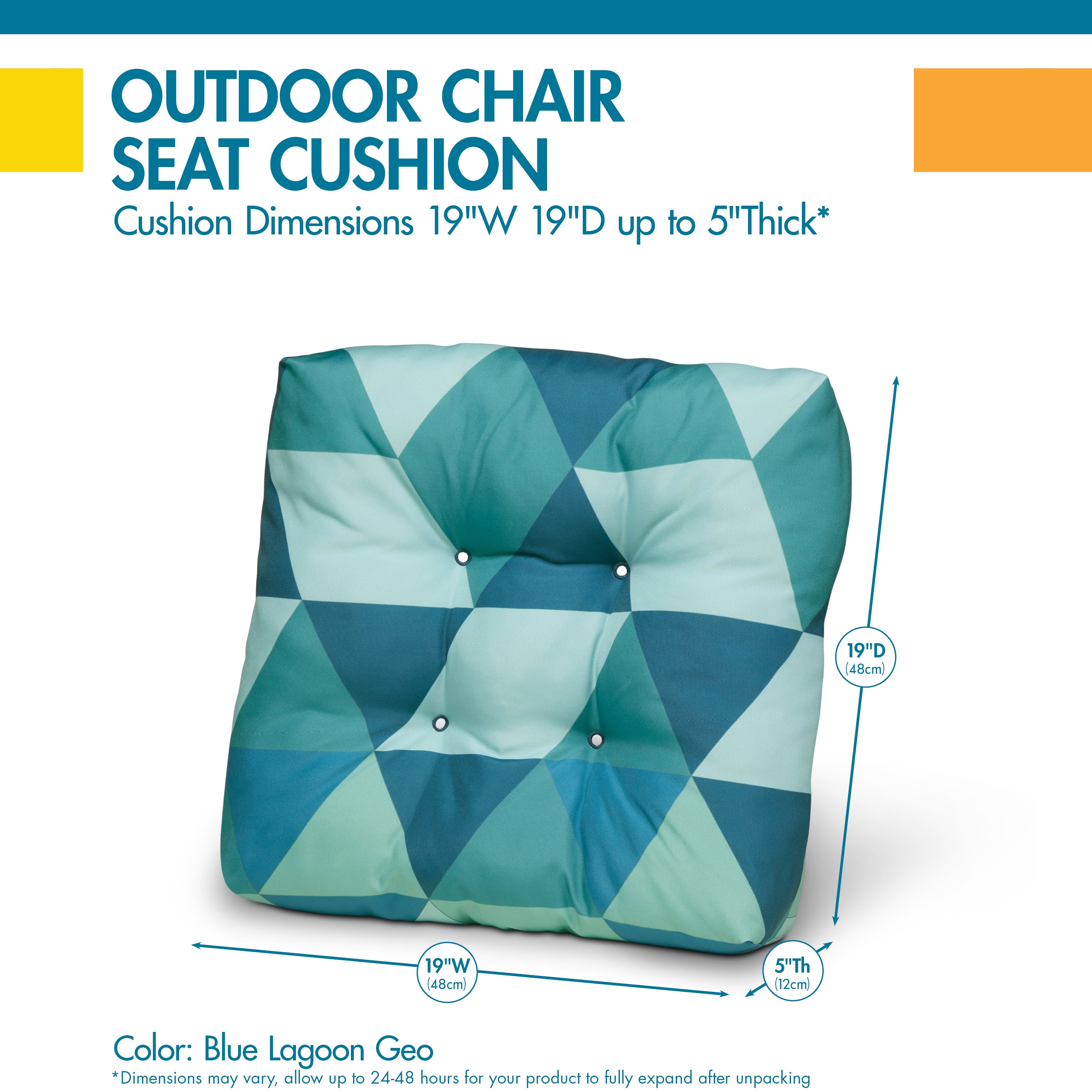 Duck_OPP_Cushion_BlueLagoonGeo_19x19x5_SizingGraphic_DCBLCH19195-2PK.jpg