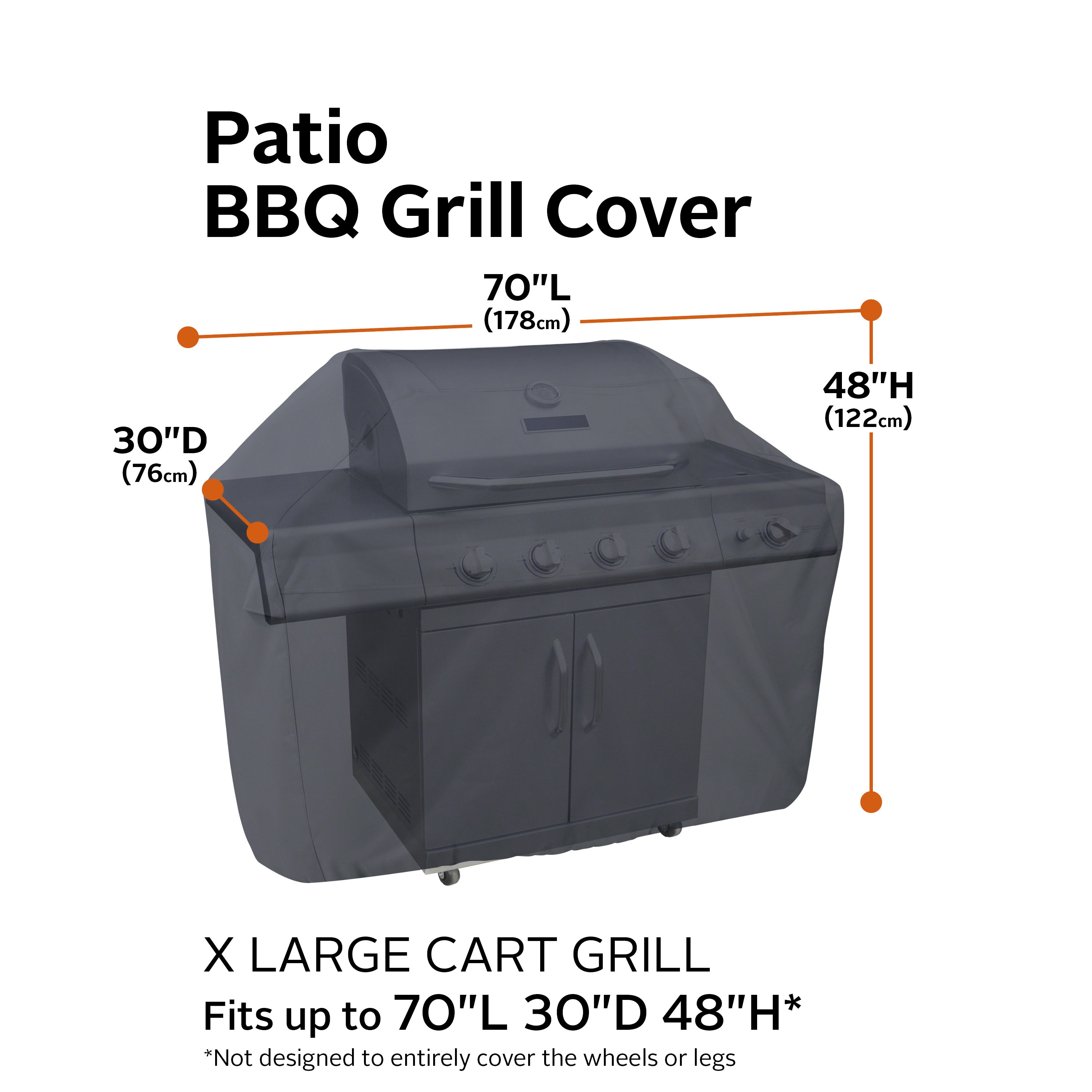 Water-Resistant BBQ Grill Cover