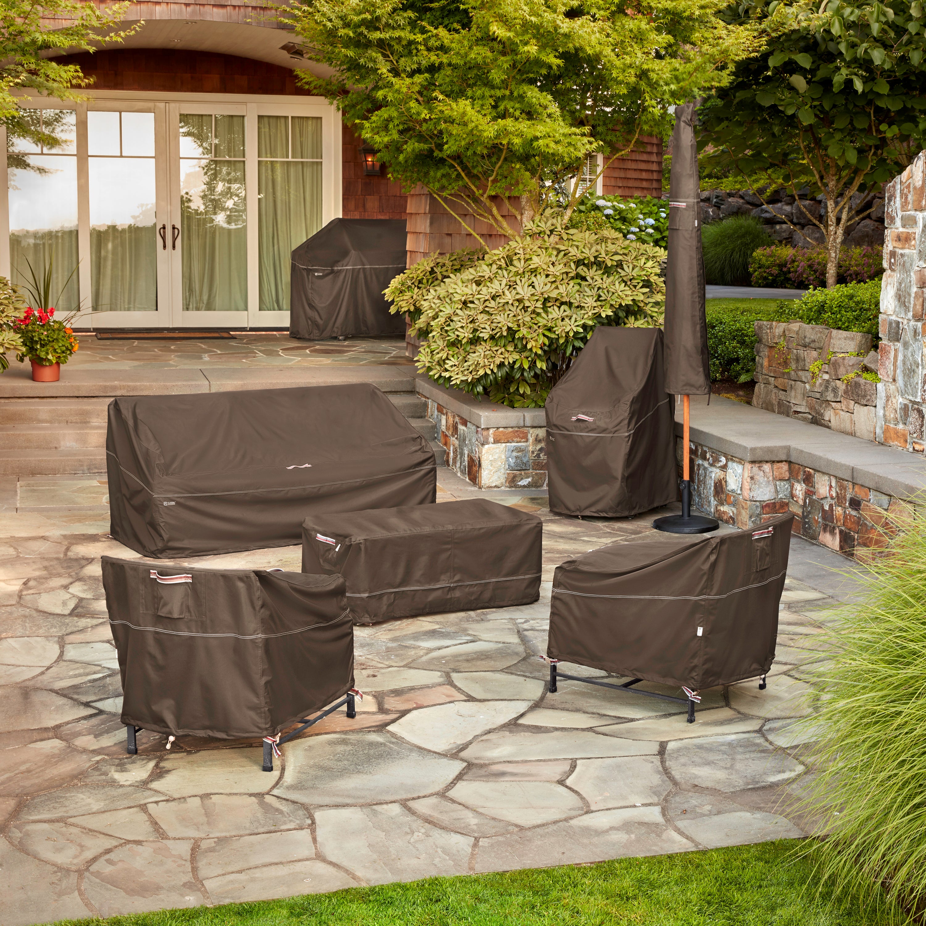68 Inch Patio Umbrella Insect Screen