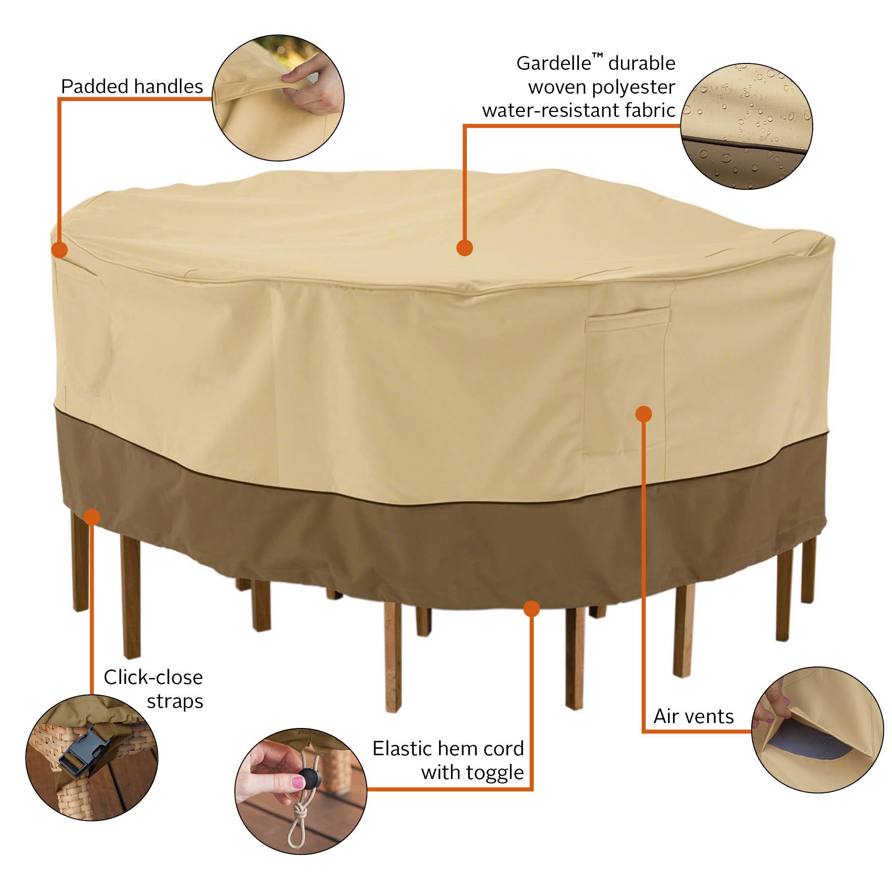 Classic Accessories Veranda Smoker Cover