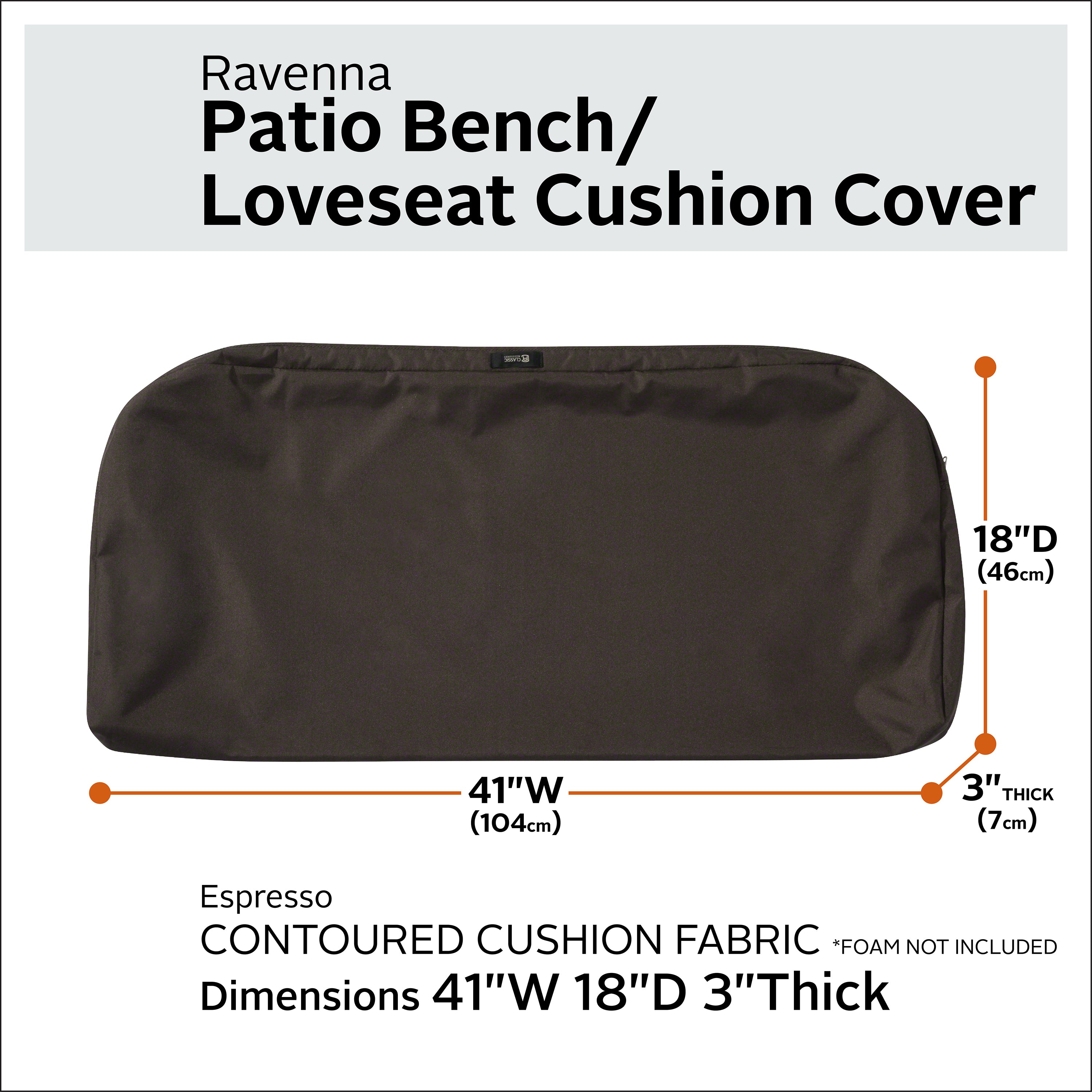Ravenna_NL_Cushion_Cover_Bench_Contoured_Espresso_41x18x3_SizingGraphic_60-364.jpg