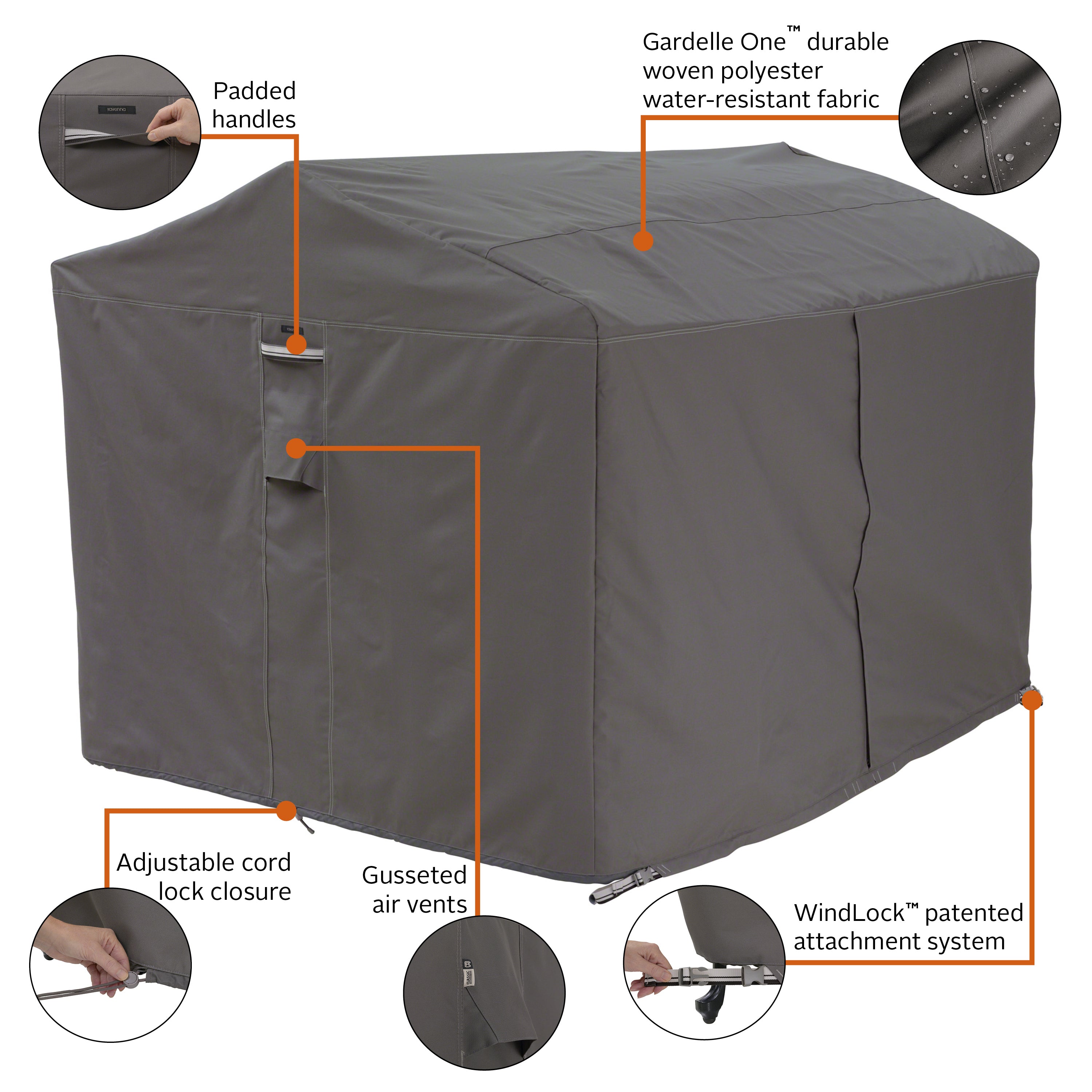 Classic Accessories Ravenna Canopy Swing Cover - Thumbnail 3