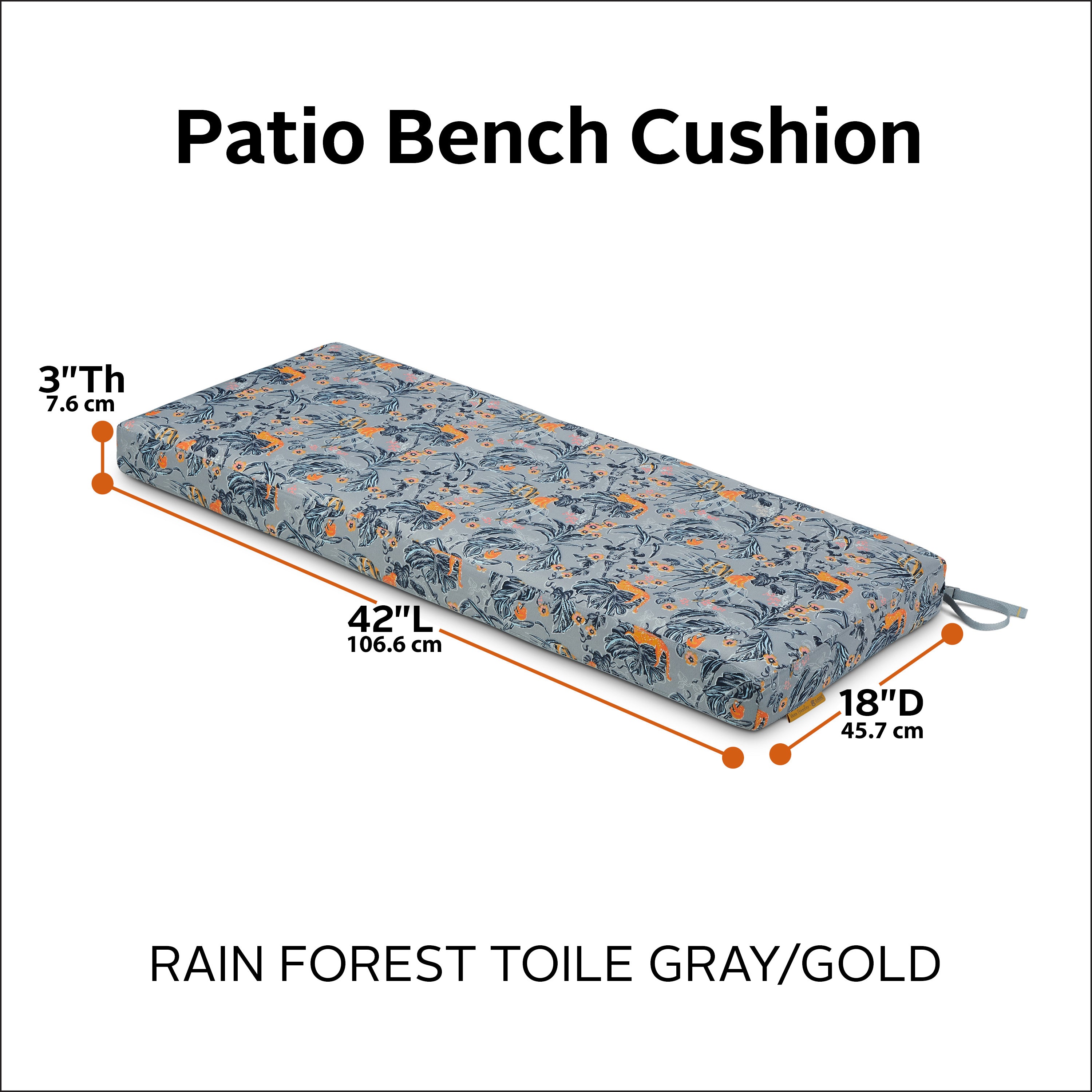 Patio_VeraBradley_SizingGraphic_BenchCushion_42x18x3_RainforestToileGrey.jpg