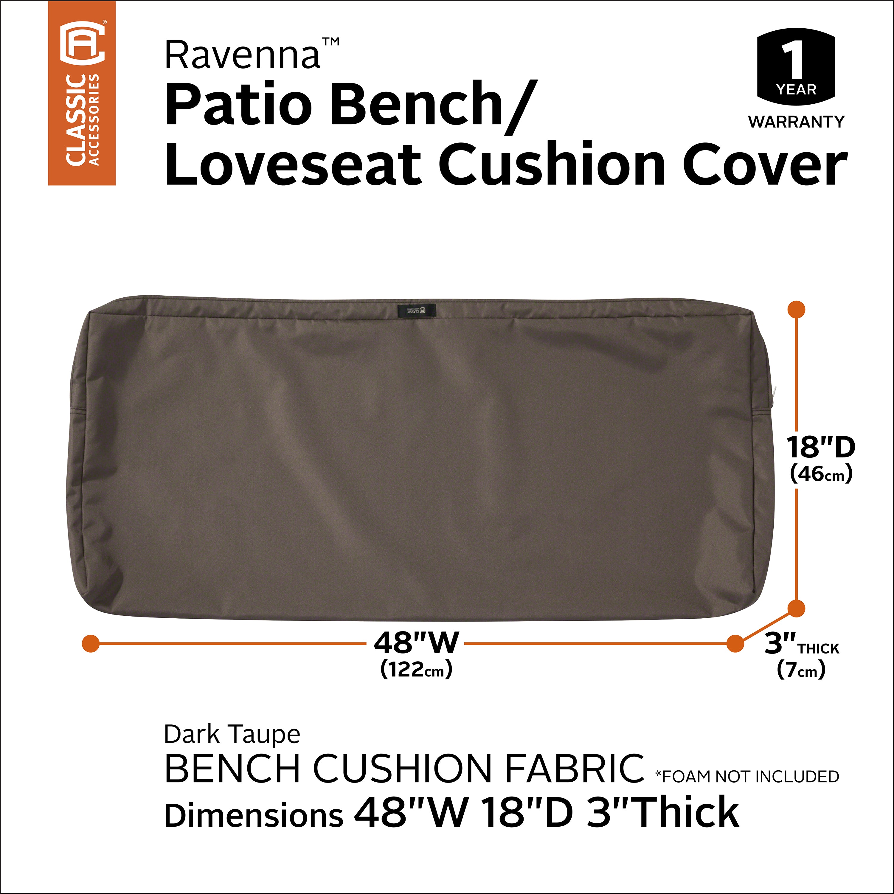 Ravenna_Cushion_Cover_Seat_Bench_DarkTaupe_48x18x3_SizingGraphic_60-430.jpg