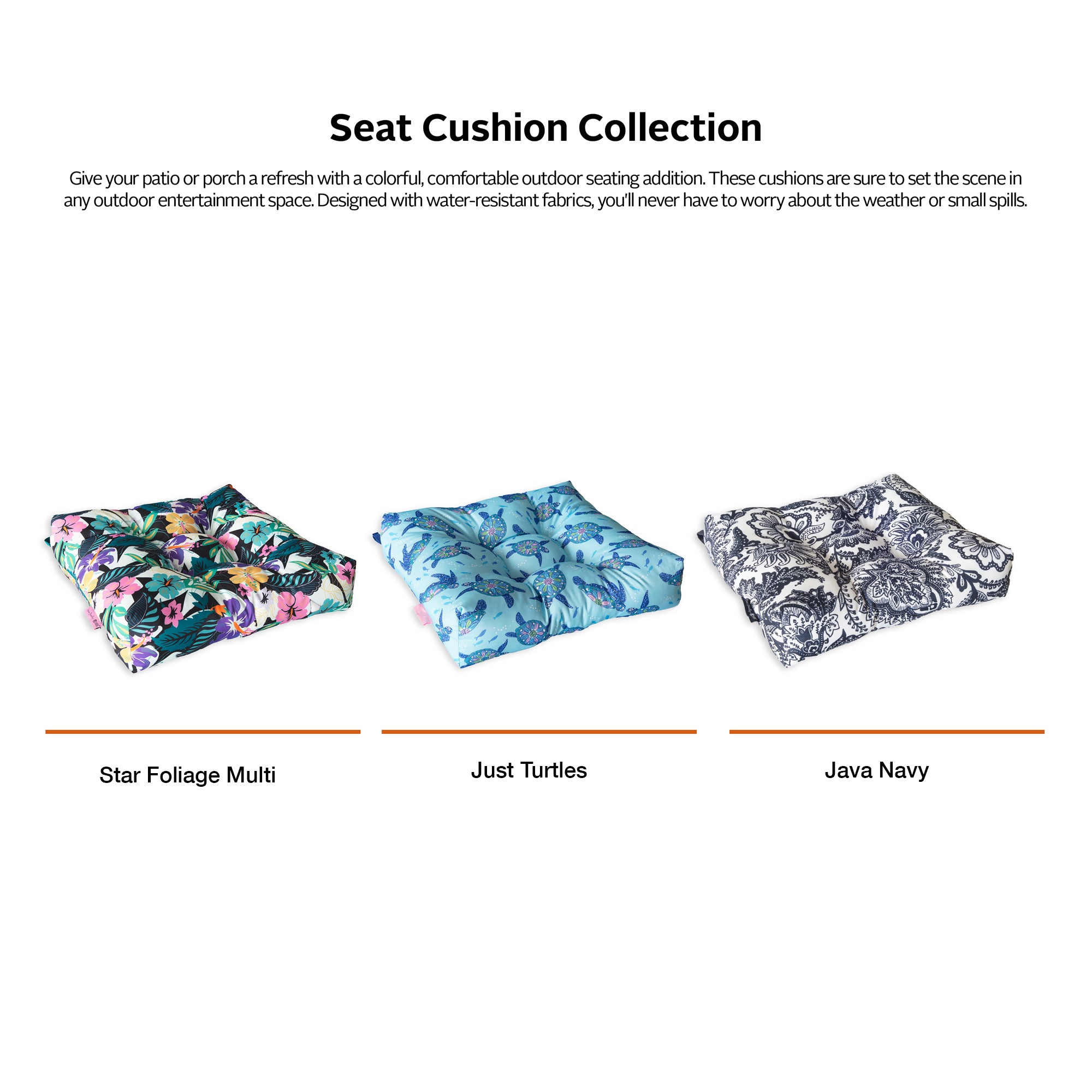 Vera Bradley by Classic Accessories Outdoor Seat Cushions