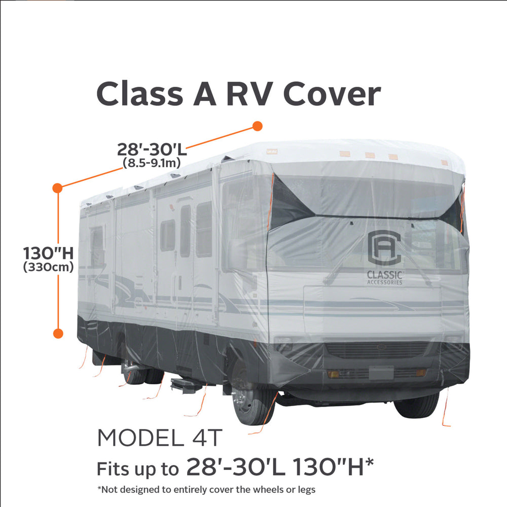 Waterproof Shield For Rv Over Drive SkyShield Deluxe Water-Repellent Class A RV Cover
