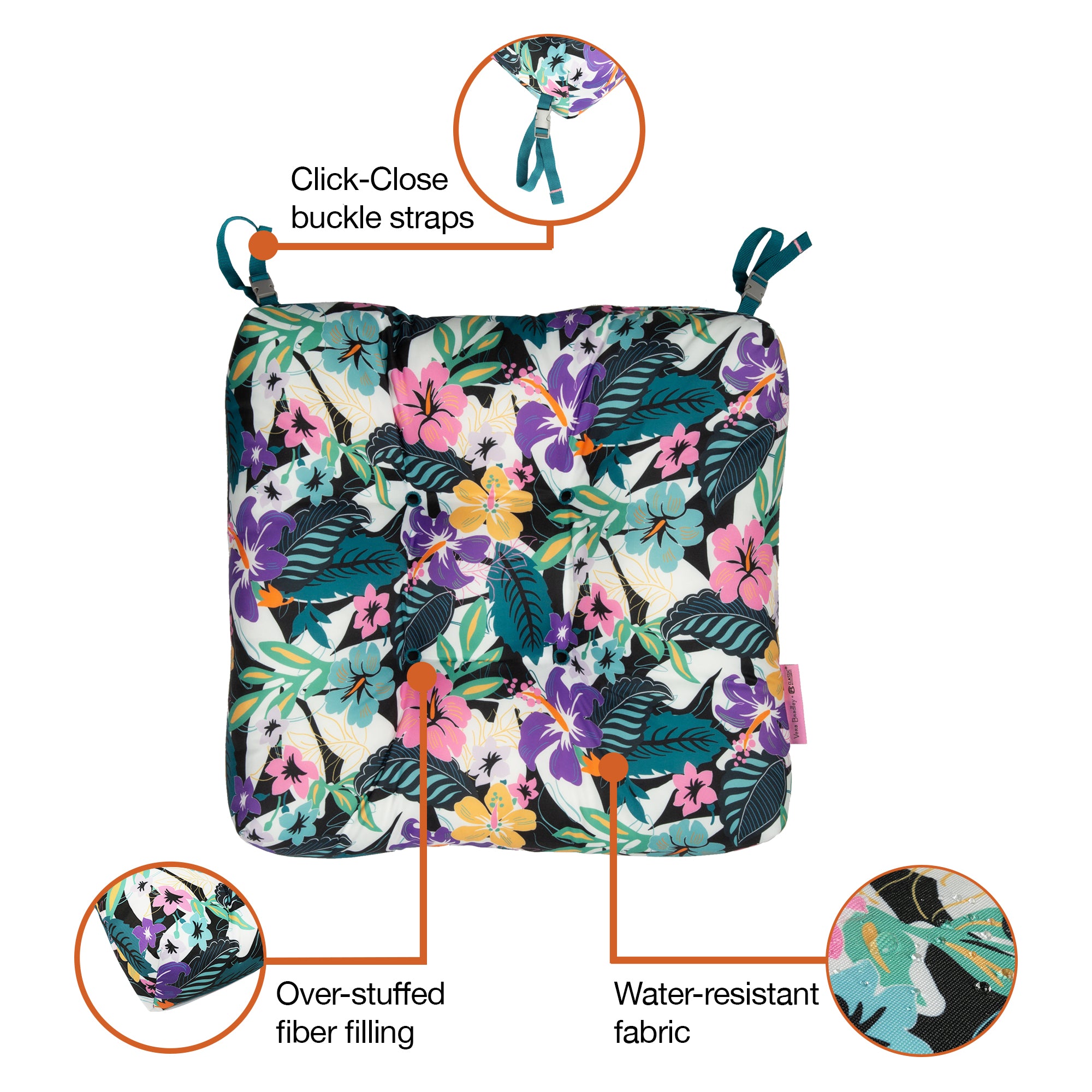 Vera Bradley by Classic Accessories Outdoor Seat Cushions