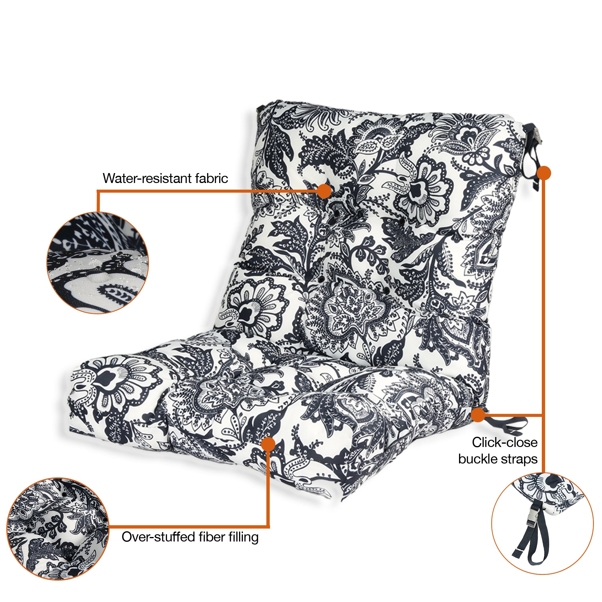 Vera Bradley by Classic Accessories Outdoor Cushion Set
