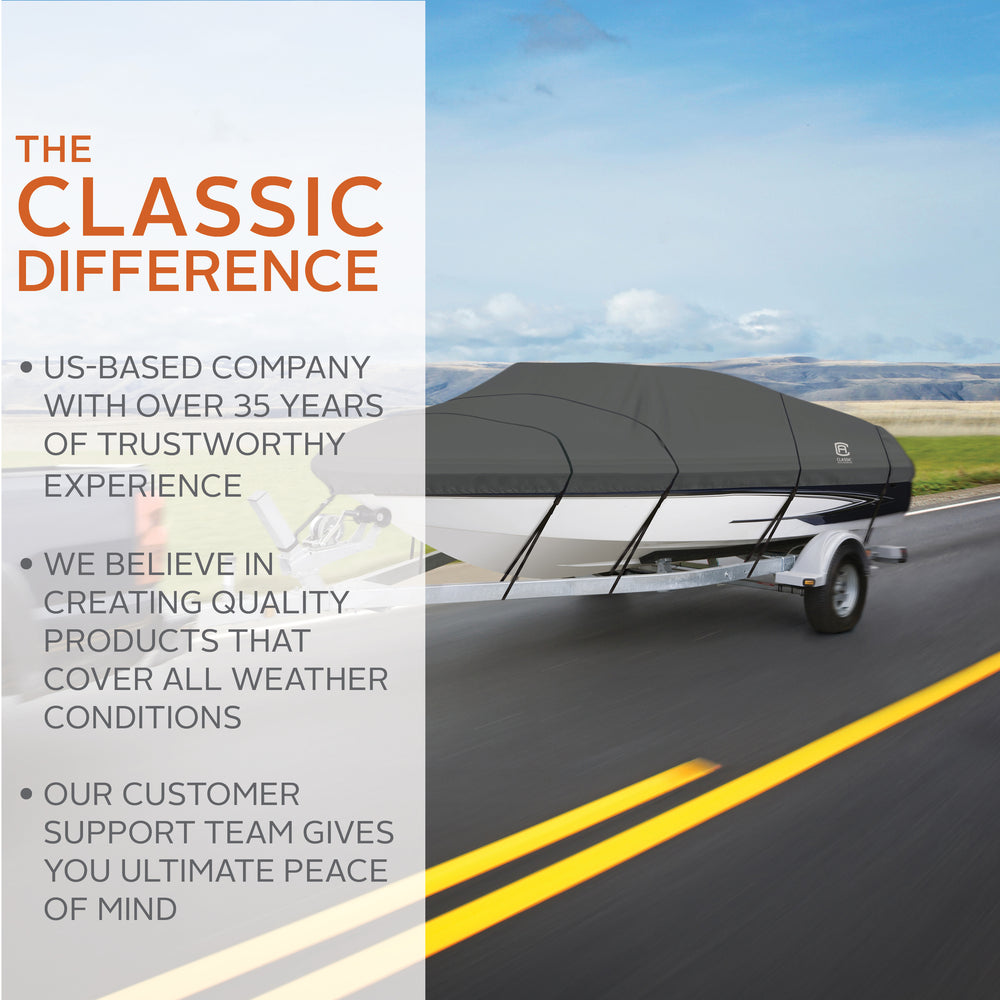 StormPro Heavy-Duty Deck Boat Cover | Classic Accessories