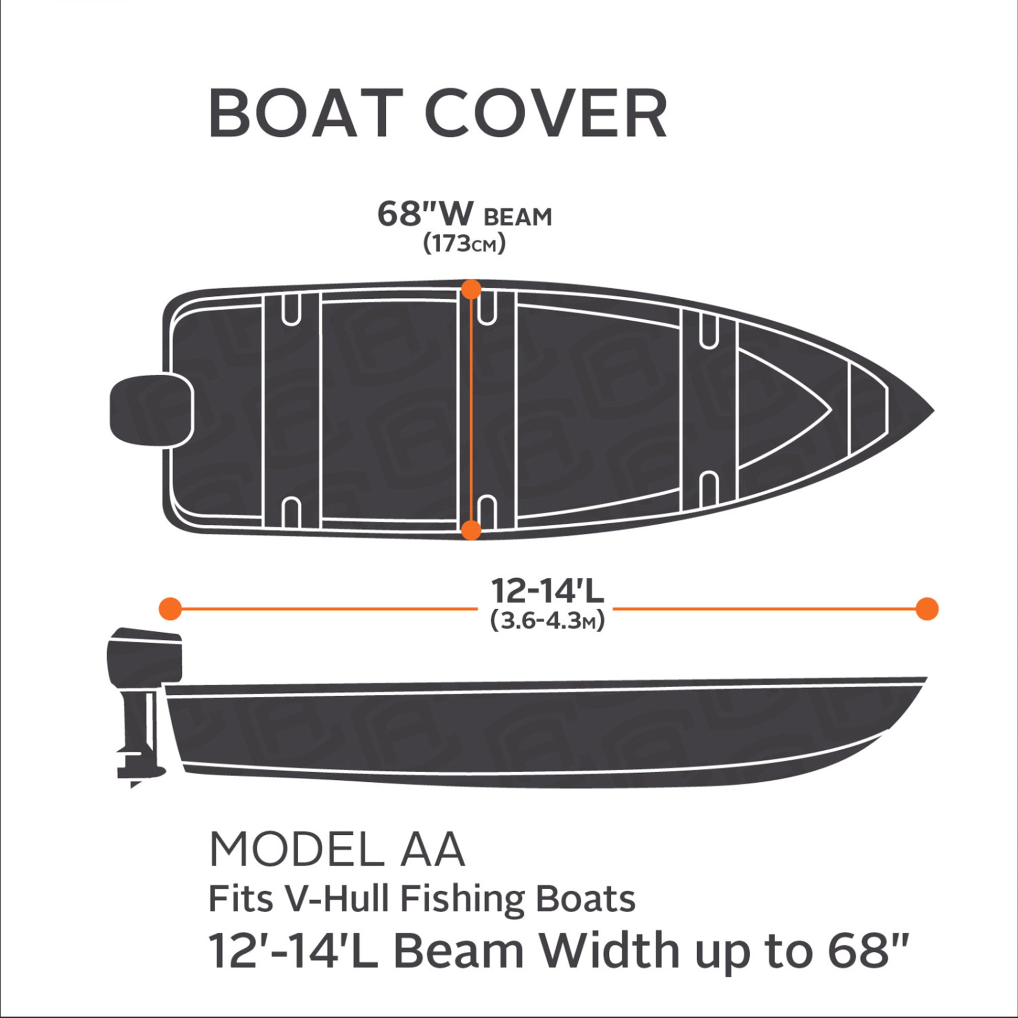 Classic Accessories 88948 StormPro Boat Cover Classic Accessories 88948 StormPro Boat Cover