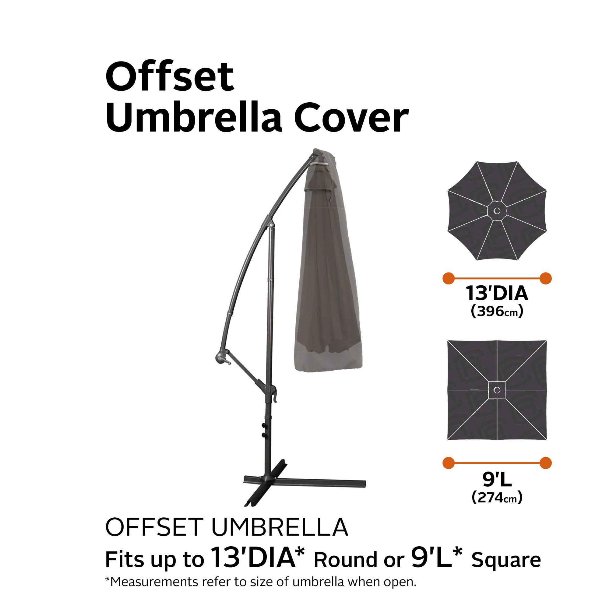 Classic Accessories Ravenna Offset Umbrella Cover