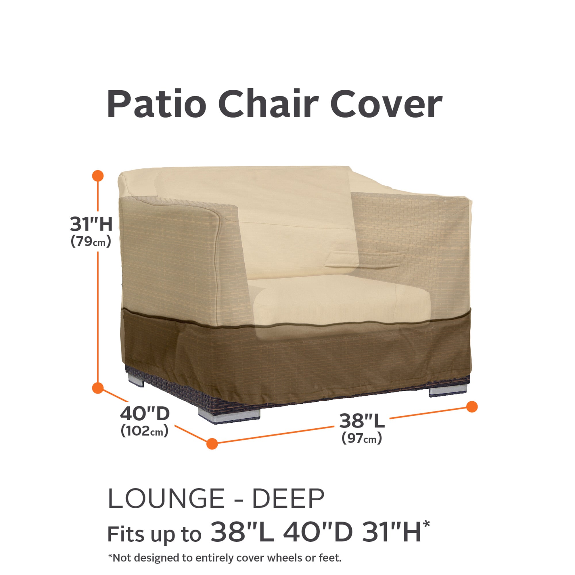 classic accessories veranda patio umbrella cover dimensions Veranda Outdoor Chair Cover