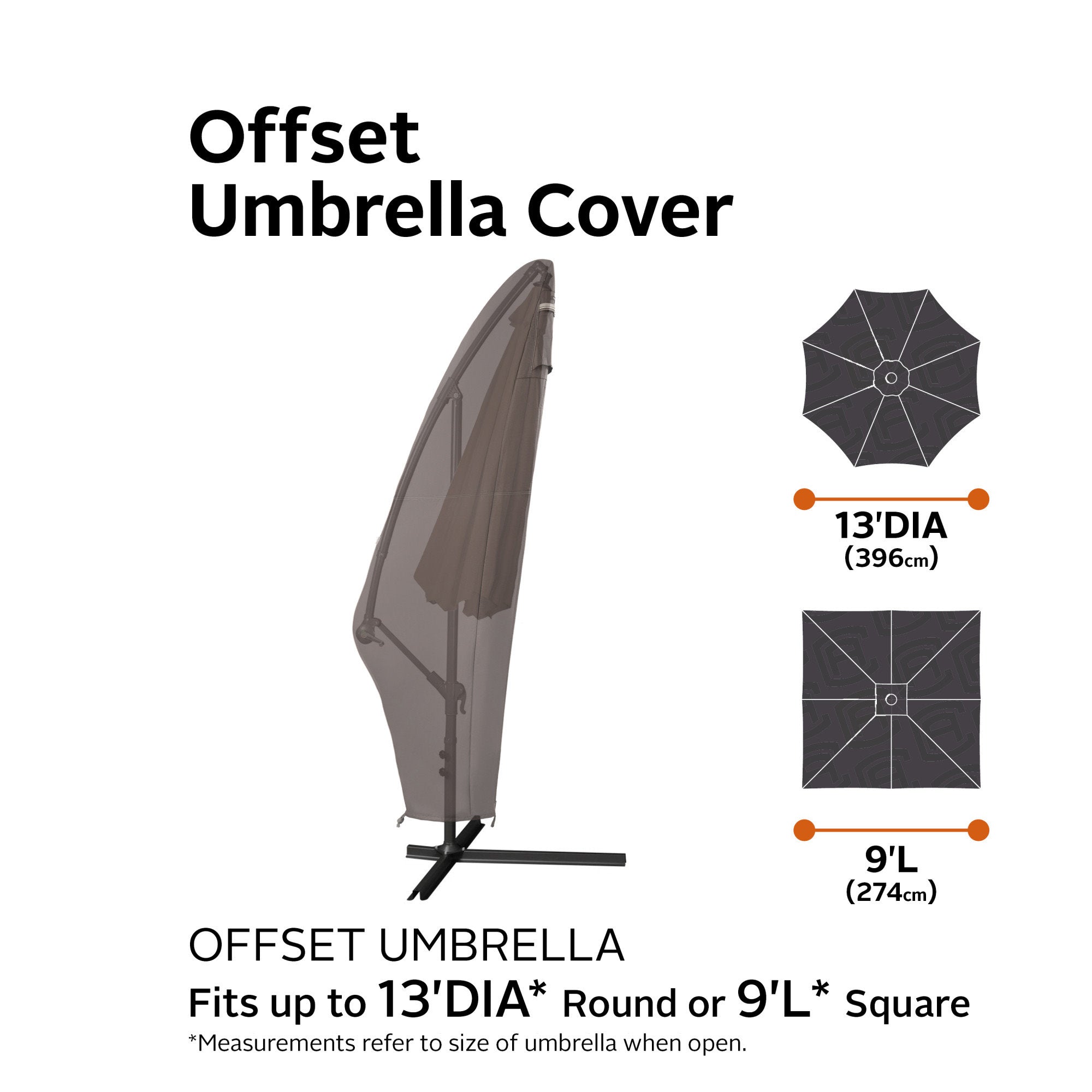Classic Accessories Ravenna Offset Umbrella Cover