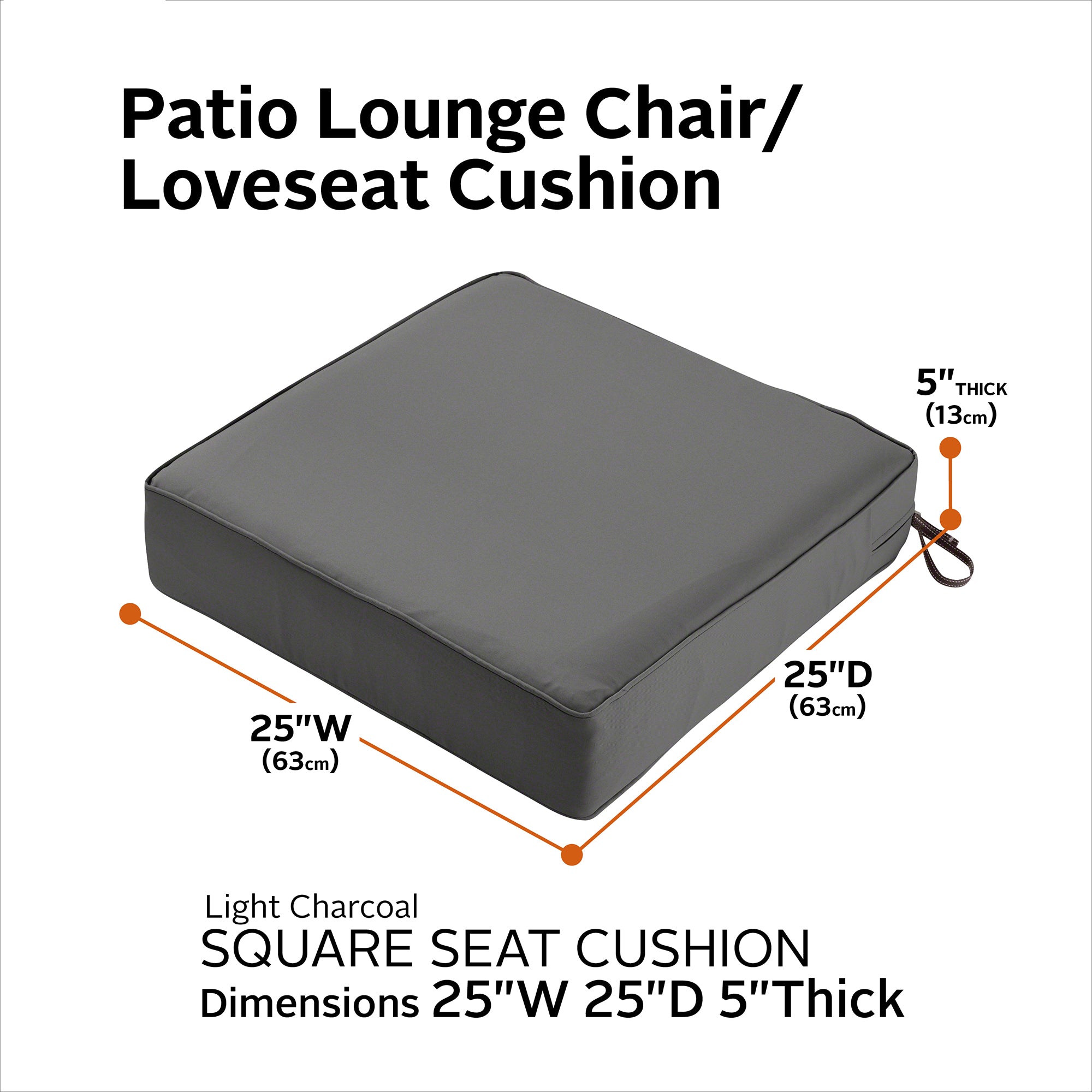 Montlake Outdoor Seat Cushion | Classic Accessories