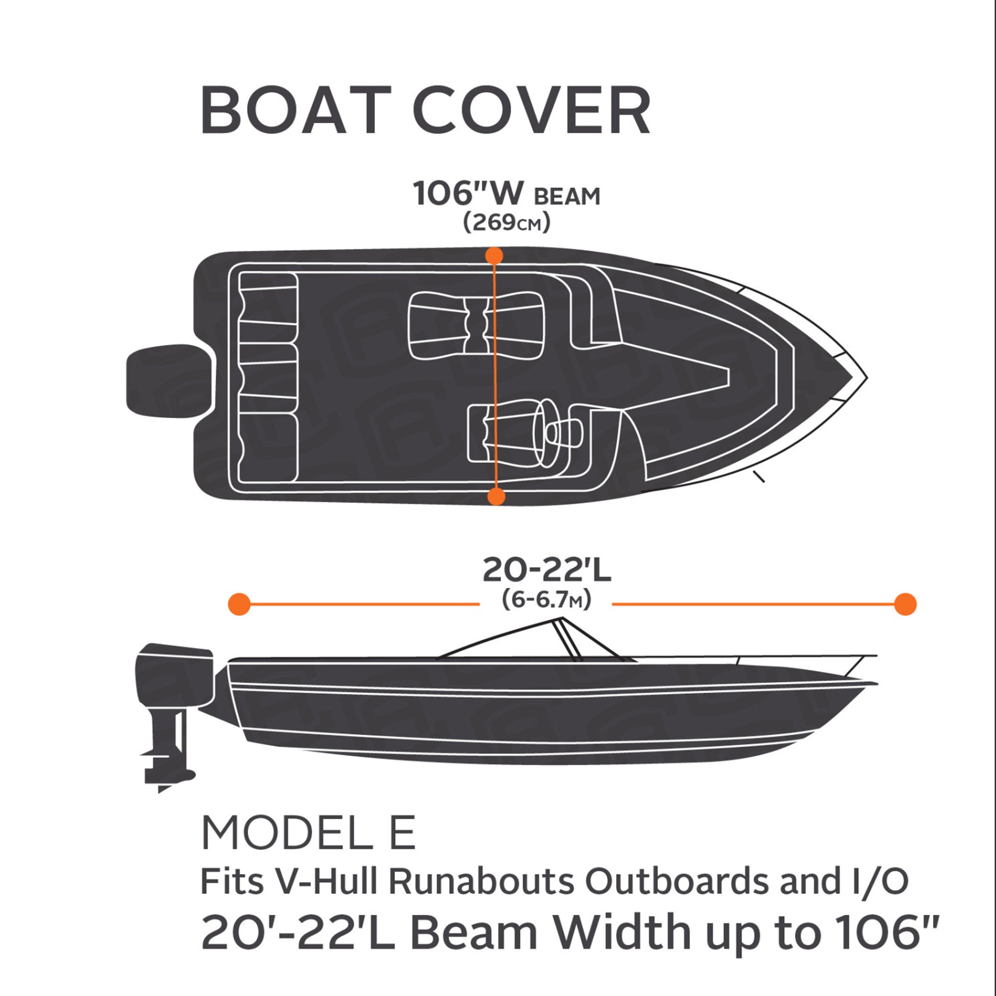 DryGuard Waterproof Boat Cover