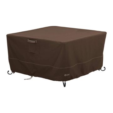 Classic Accessories Madrona RainProof™ 42 Inch Square Fire Pit Table Cover