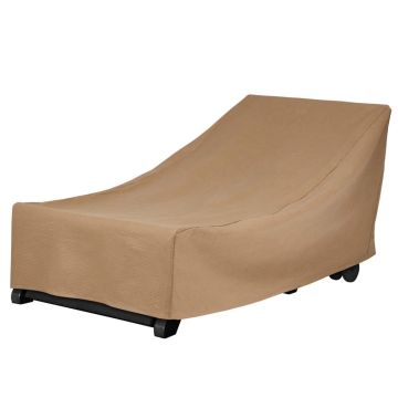 Duck Covers Essential Water-Resistant Chaise Lounge Chair Cover, 84 Inch