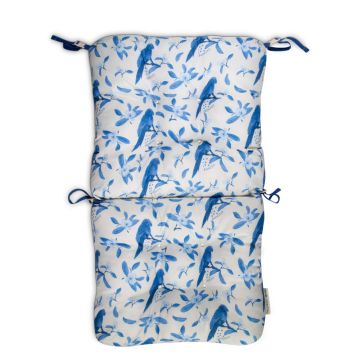 Frida Kahlo x Classic Accessories Patio Cushion Seat/Back, 41.5 Inch, Bonito Azul