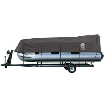 StormPro Heavy-Duty Pontoon Boat Cover