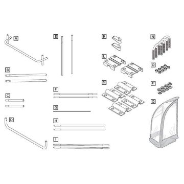 Universal SL Snow Cab Parts-Q - Fabric Cab Shell