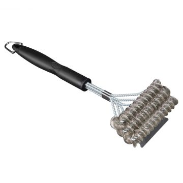 Coiled Stainless Steel Grill Brush