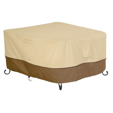 Veranda Water-Resistant Square Fire Pit Table Cover