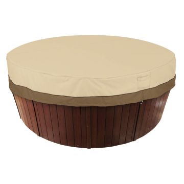 Classic Accessories Veranda Water-Resistant 84 Inch Round Hot Tub Cover