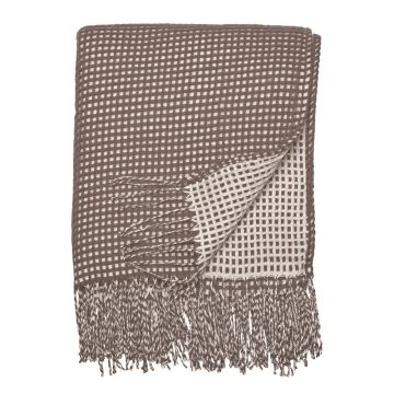 Indoor/Outdoor Reversible Throw Blanket, 66 x 59 Inch