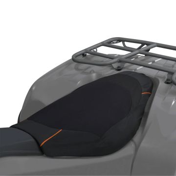 Classic Accessories QuadGear ATV Deluxe Seat Cover, Black/Grey