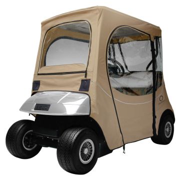 Fairway Short Roof 2-Person FadeSafe E-Z-Go Golf Cart Enclosure