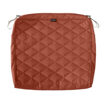Montlake FadeSafe Water-Resistant Patio Quilted Seat Cushion Cover