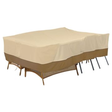 Classic Accessories Veranda Water-Resistant 140 Inch General Purpose Patio Furniture Cover