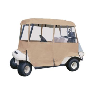 Fairway 2-Person Deluxe 4-Sided Golf Cart Enclosure