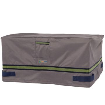 Duck Covers Soteria Waterproof Rectangular Fire Pit Cover, 54 Inch