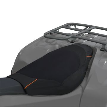 Classic Accessories QuadGear ATV Deluxe Seat Cover, Black/Grey