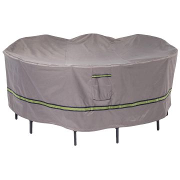 Soteria Waterproof Round Patio Table with Chairs Cover
