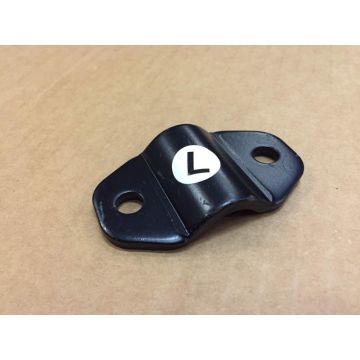 Deluxe Arched Snow Thrower Cab Parts-L - Mounting Post -  Upper Clamp Top Plates