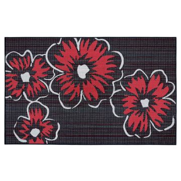 Vera Bradley by Classic Accessories Classic Accessories Indoor/Outdoor Rug, 8 x 10 Foot, Happy Blooms