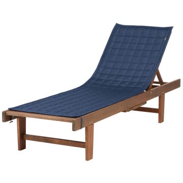 Montlake FadeSafe Water-Resistant 69 Inch Patio Steamer Chaise Slipcover