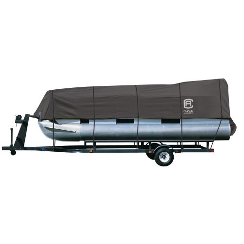 StormPro Heavy-Duty Pontoon Boat Cover, Fits Pontoon Boats 17 ft - 20 ft long x 102 in wide