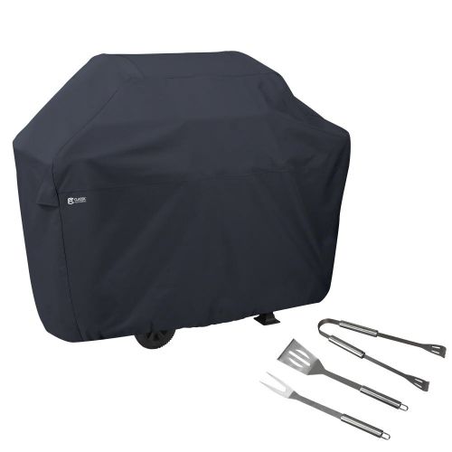 Water-Resistant BBQ Grill Cover with Grill Tool Set