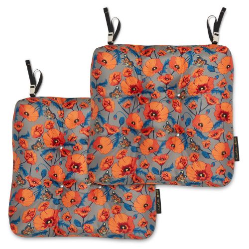 Frida Kahlo® + Classic Accessories® Patio Seat Cushions, 2-Pack, 19 Inch