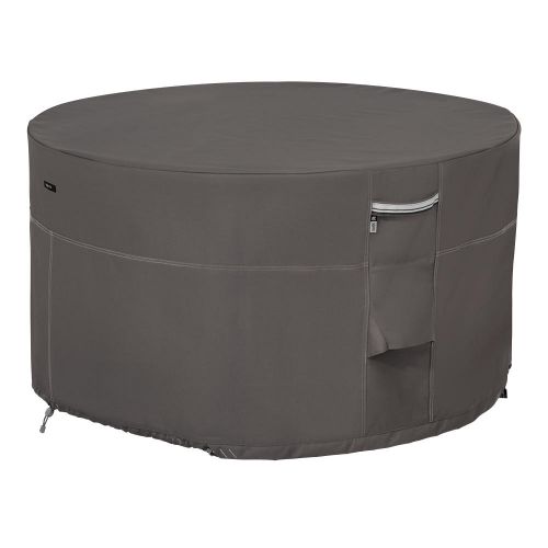 Ravenna Water-Resistant 42 Inch Round Fire Pit Table Cover
