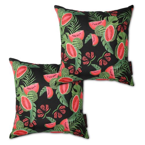 Frida Kahlo x Classic Accessories Accent Pillows, 2-Pack, 18 Inch, Viva La Vida