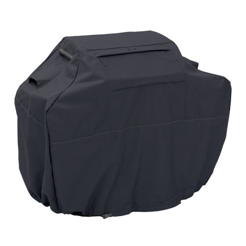 Ravenna Water-Resistant 70 Inch BBQ Grill Cover, Black