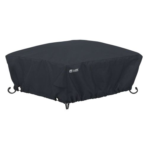 Classic Accessories Water-Resistant 36 Inch Full Coverage Square Fire Pit Cover