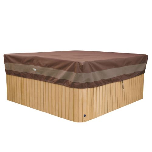 Duck Covers Ultimate Waterproof Square Hot Tub Cover Cap, 94 Inch