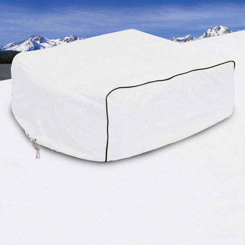 Classic Accessories Over Drive RV Air Conditioner Cover, Duo-Therm Brisk Air and Quick Cool, White